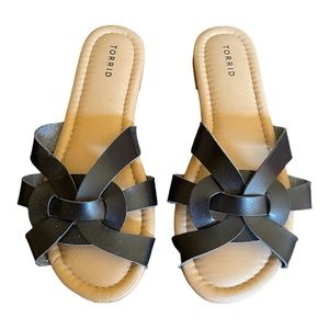 Torrid Women's Size 8 Black Sandals